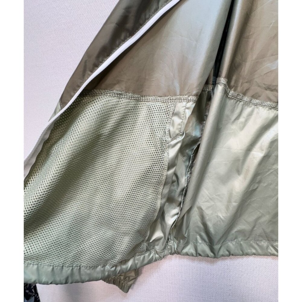 NWT Columbia Women's Flash Forward Windbreaker Jacket Medium Green Hooded Pocket - Picture 8 of 14